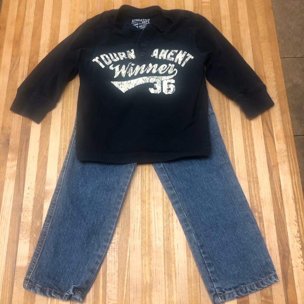 24 months shirt and pants set